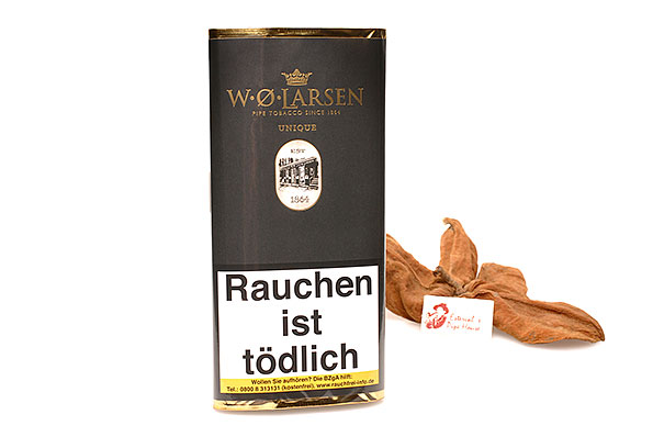W.Ø. Larsen Unique Pfeifentabak 50g Pouch  W.Ø. Larsen Unique Pfeifentabak 50g Pouch